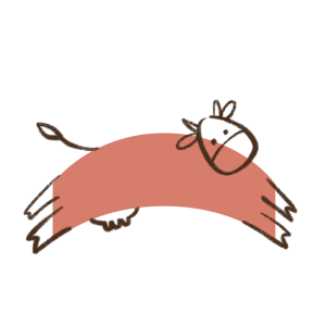 Illustration vache ferme arcoulan